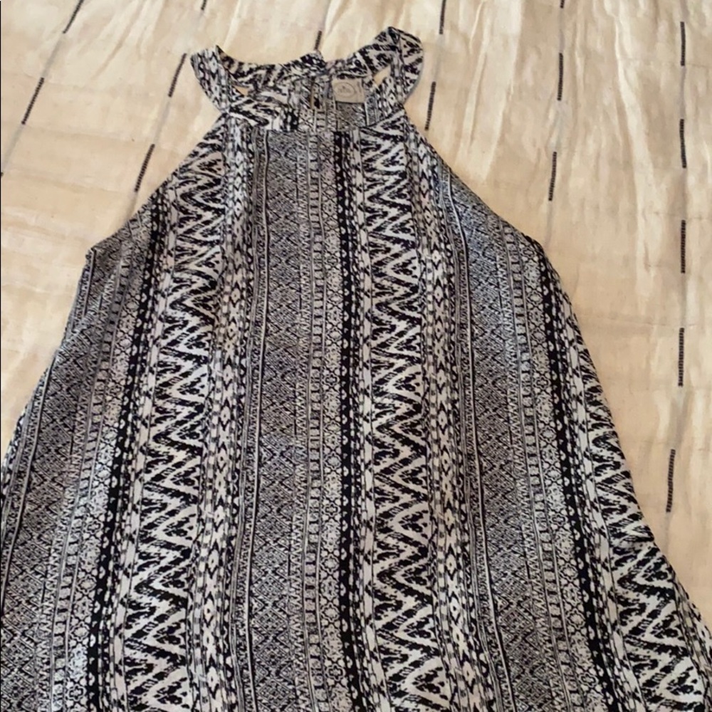 High neck tank top